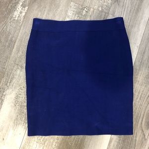 Marciano blue bandage skirt XS